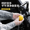 Gloves Housework Oil-proof Waterproof CPE Lined Thickened Gloves Washing Bowl Armguard 60cm Disposable CPE Food Grade