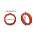 Red agate ring [single]