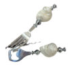 Natural Conch Shell Pearl Fork Bottle Opener Tableware Pasta Pearl Metal Stainless Steel Ocean Style Meal