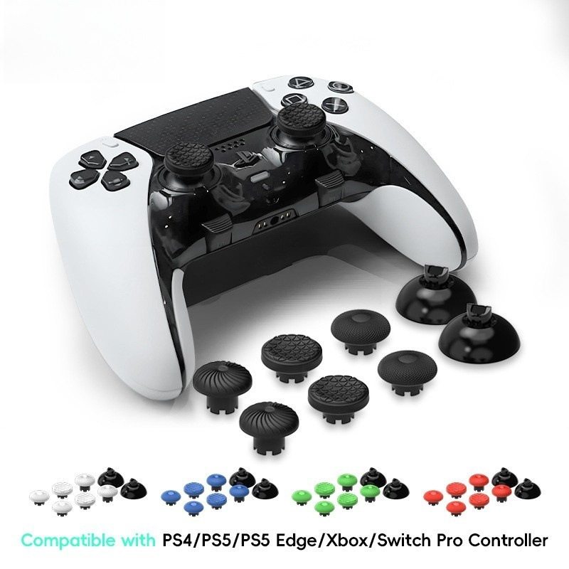 Easy-To-Change Ps5/Ps4/Xbox/Ps5 Edge Controller Interchangeable Rocker Cap Base Repair and Modification Parts