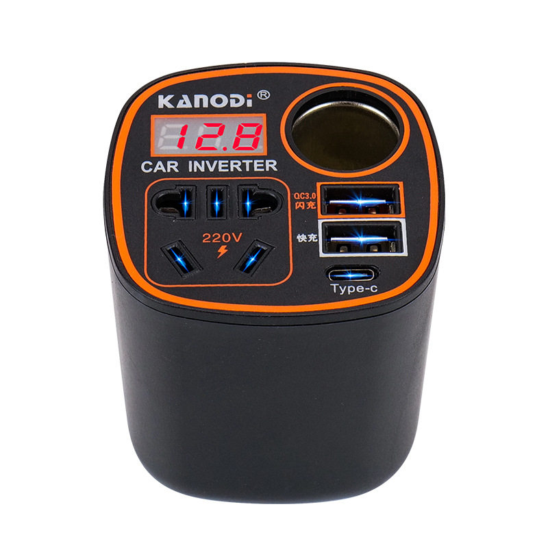 Car inverter 220V high power fast charging usb multi-purpose multi-function 12v24v universal car charger