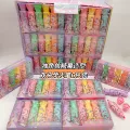 Unicorn candy-shaped double-ended highlighter