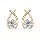 серебряная игла s925, корейская версия новых модных сережек для девочек, простой темперамент, универсальные серьги, вибрато, серьги в том же стиле, оптом mini 4