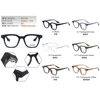 K9104 manufacturer's new box can be equipped with myopia frame women's fashion TR plate foot anti-blue light plain frame