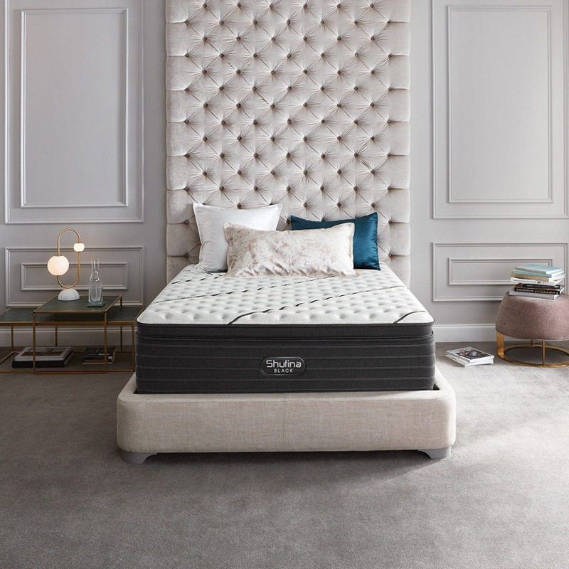 Factory Direct Sales Exported to the United States Mattress Gel Black Ice Memory Foam Simmons Latex Three-Line Independent Spring E18