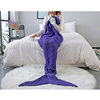 New Summer Imitation Cashmere Blanket Mermaid Blanket Office Sofa Blanket Thickened Knitted Air Conditioning Blanket Mattress