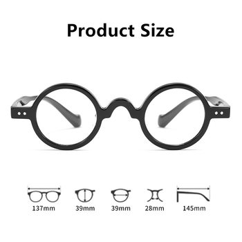 Punk Hip-Hop Style Glasses for Men, Ultra-Light Tr Small Frame, Can Be Equipped with Ultra-High Myopia Glasses Frame, Danyang Glasses Wholesale