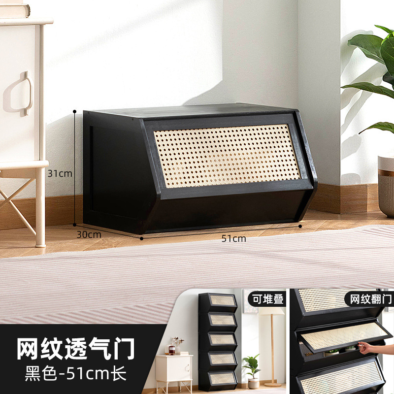 书柜置物架客厅带柜门储物柜一体格子柜展示柜落地多层组合柜书架