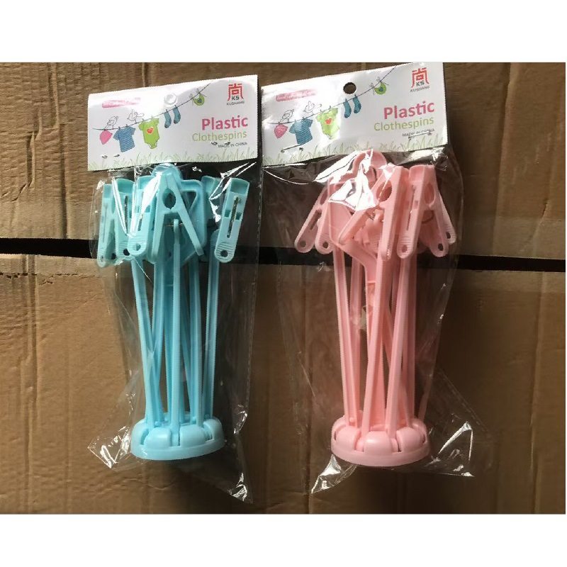 Foreign trade products color folding drying rack 8 clip diameter about 33CM folding socks rack inner hanger