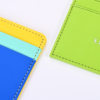 Anti-Theft Multi-Card Slot Card Holder Customized Pu Leather Large-Capacity Id Card Holder Leather Portable Color Matching Card Holder