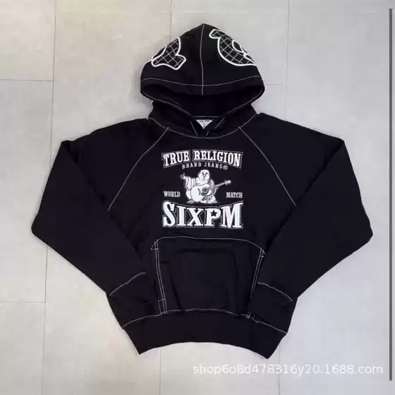 New Arrival Full Embroidered American Style Retro Youth Fashion Outer Wearing Fashion Zipper Hooded Sweat suit Slimming National Fashion