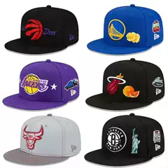 New NBA Season Sports Basketball Cap Tide Lakers Bulls Heat Summer Sunshade Adjustable Size Pingyang Cap