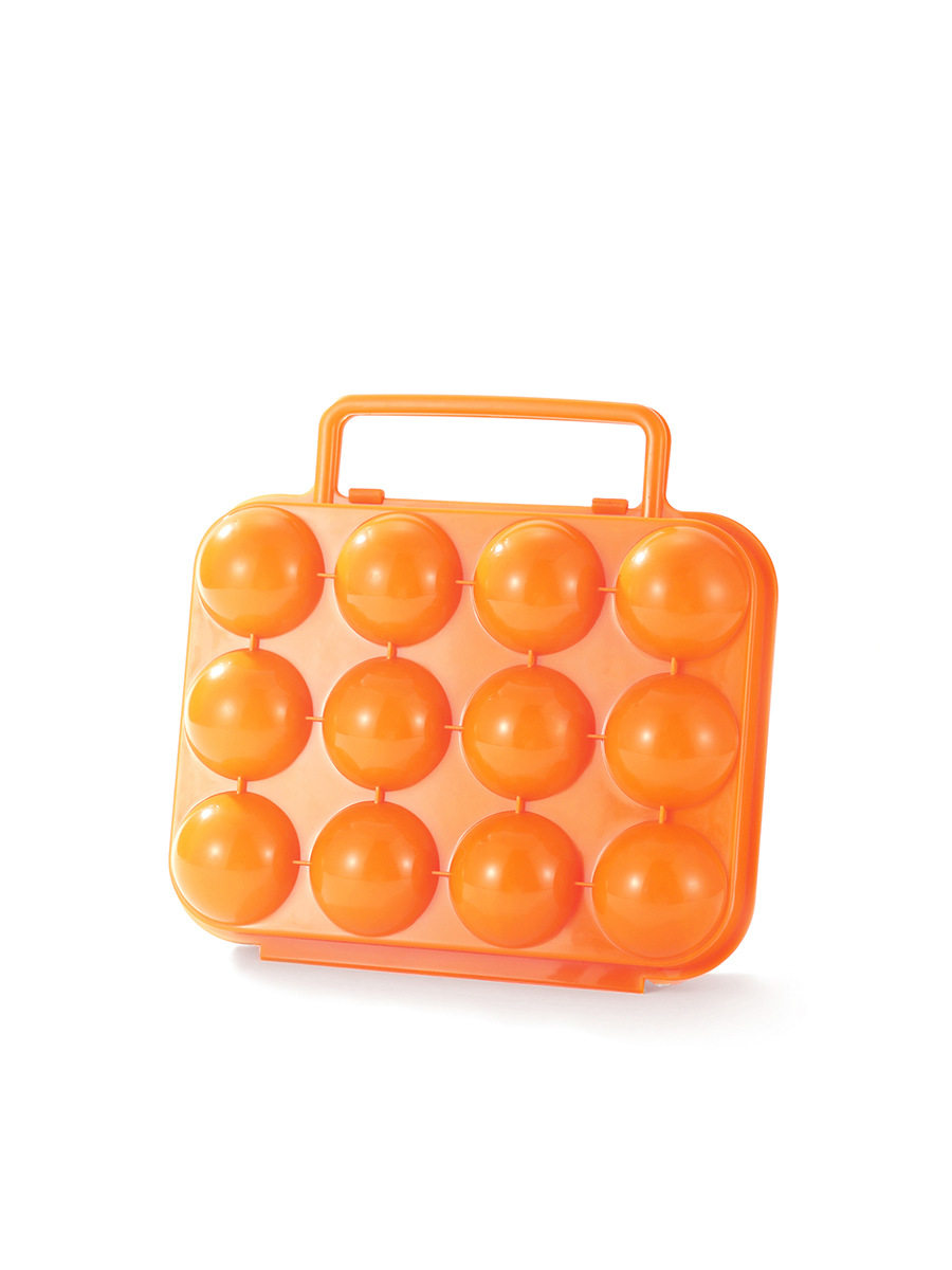 Outdoor 6-Compartment Bubble Wrap Egg Storage Box Crisper Camping Style Satchel Egg Tray Household Egg Anti-Fall Box Wholesale