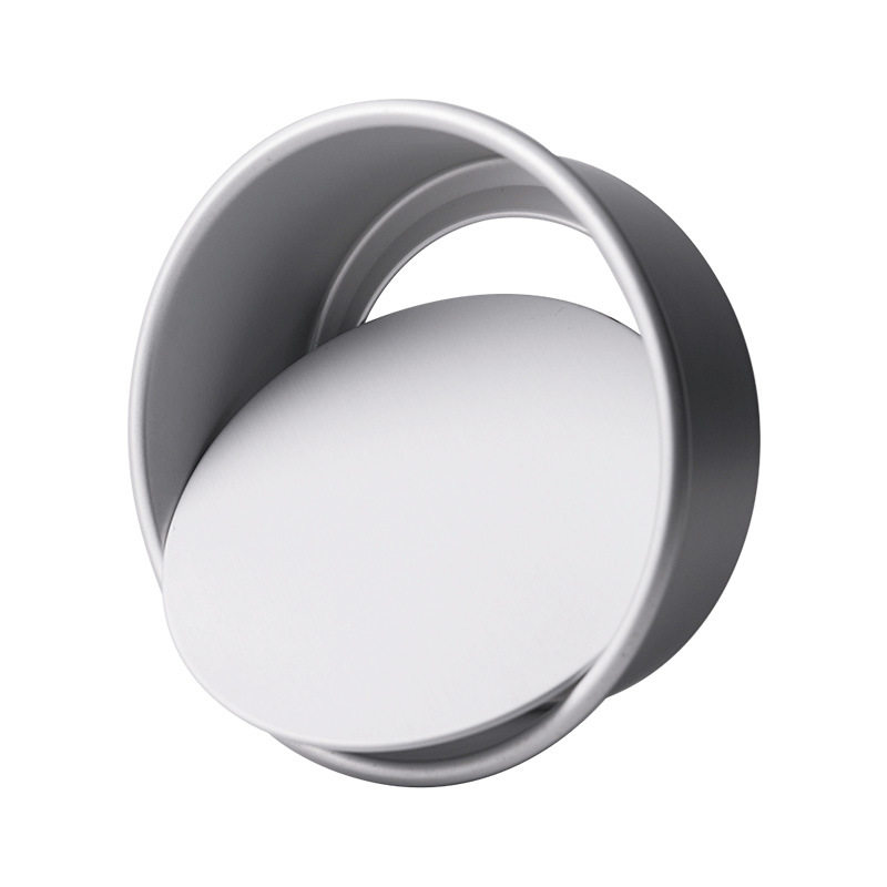 Aluminum alloy anode Qi Feng cake mold 8/10-inch straight suit mousse live bottom oven household baking tools