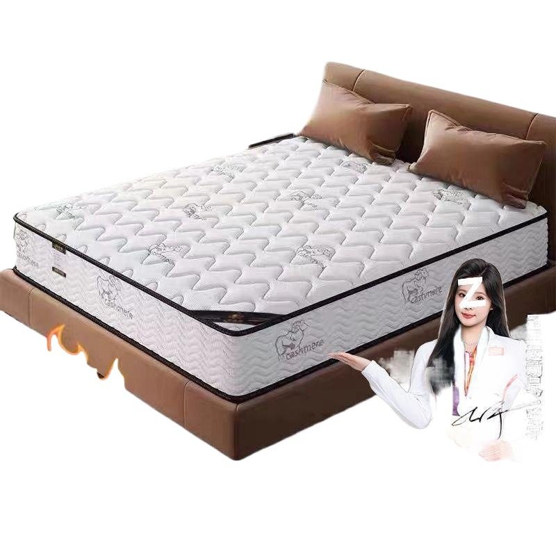 Home Master Bedroom Spine Protection Dual-Purpose Coconut Palm Latex Mattress Simmons Hard Thickened Independent Spring Mattress