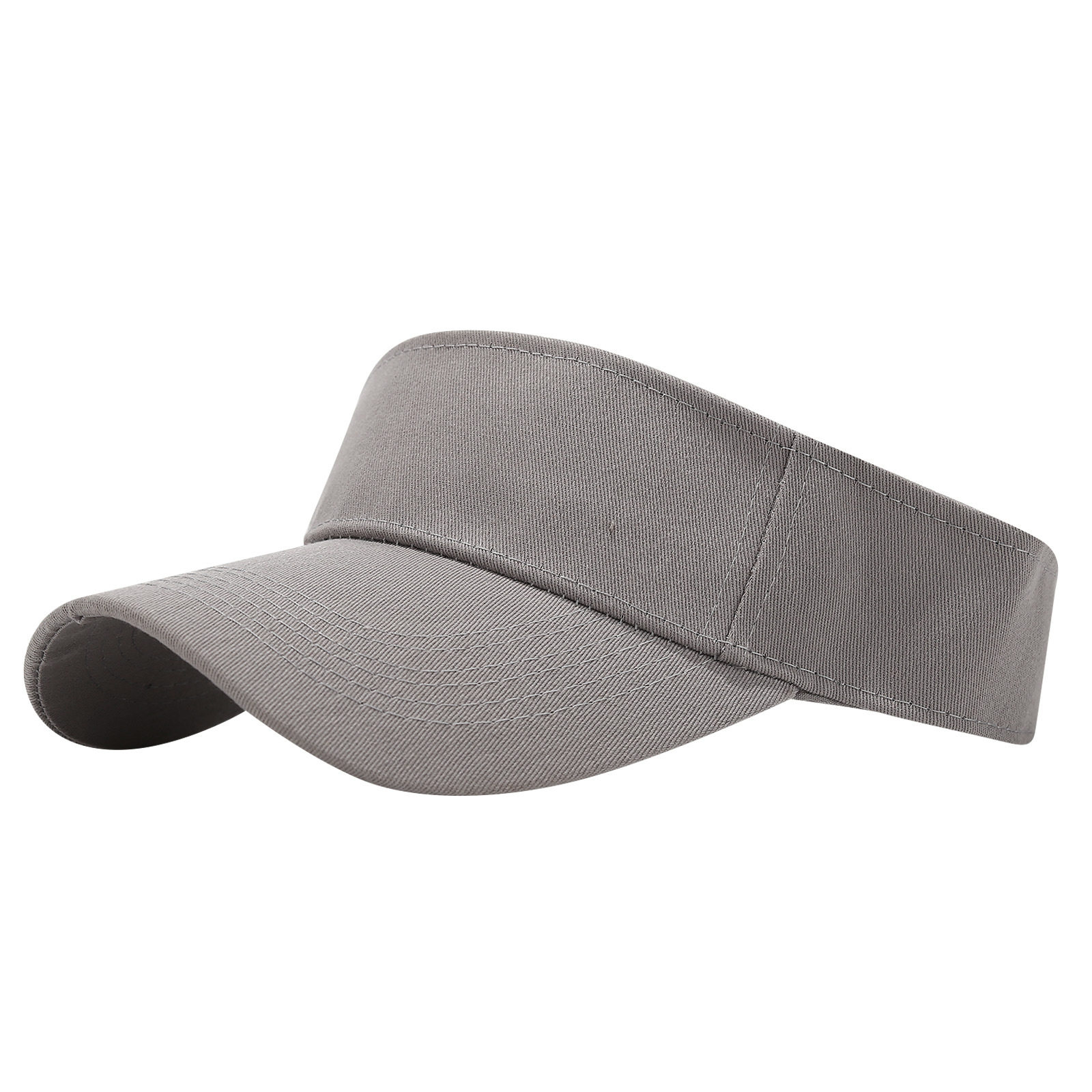 全棉空顶帽成人儿童户外运动遮阳帽团体活动防晒帽印制logo广告帽