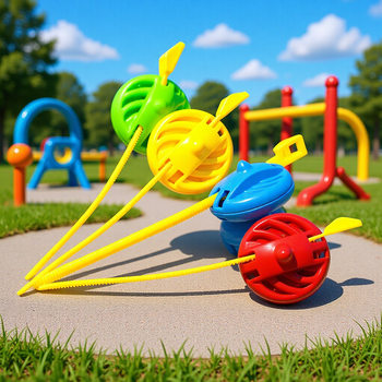 New Candy Color Salad Ruler Gyro Battle Gyro Set Gashapon Toy Small Gift Kindergarten Student Reward Gyro