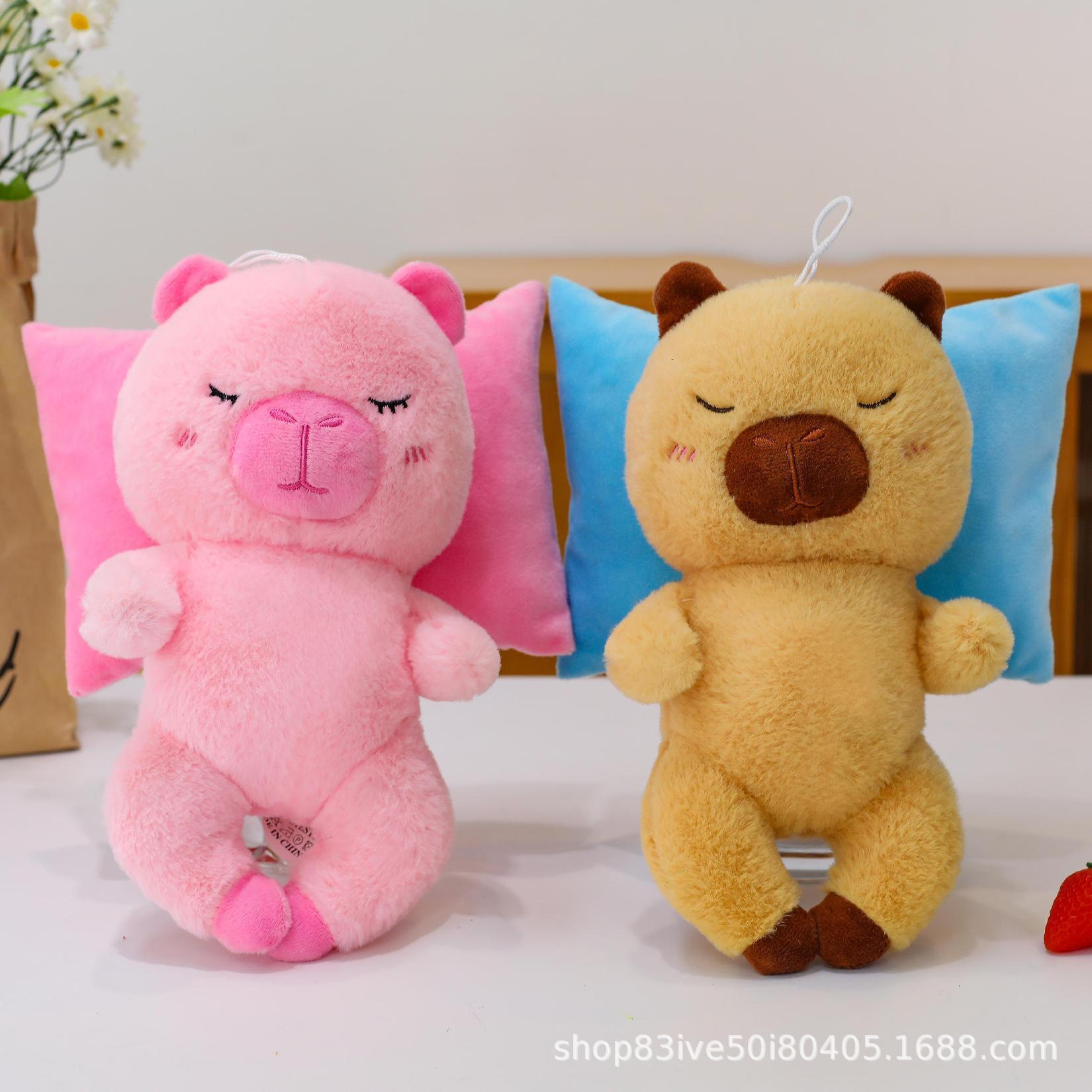 婚礼手抛娃娃8寸毛绒玩具公仔抓机娃娃定制logo