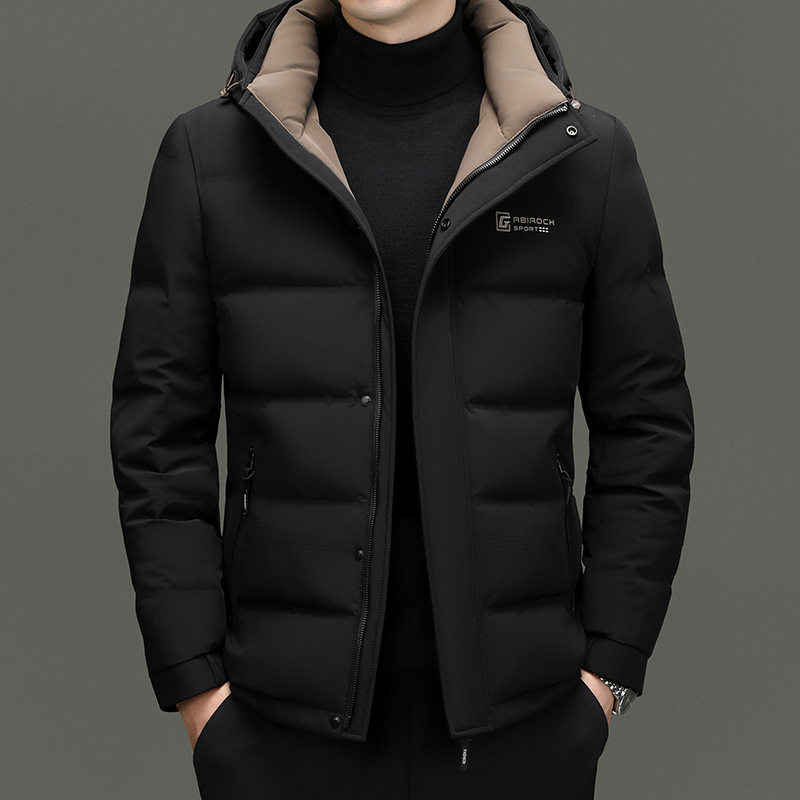 2024 still warm down jacket on behalf of woodpecker winter new all-match goose down jacket casual young and middle-aged men