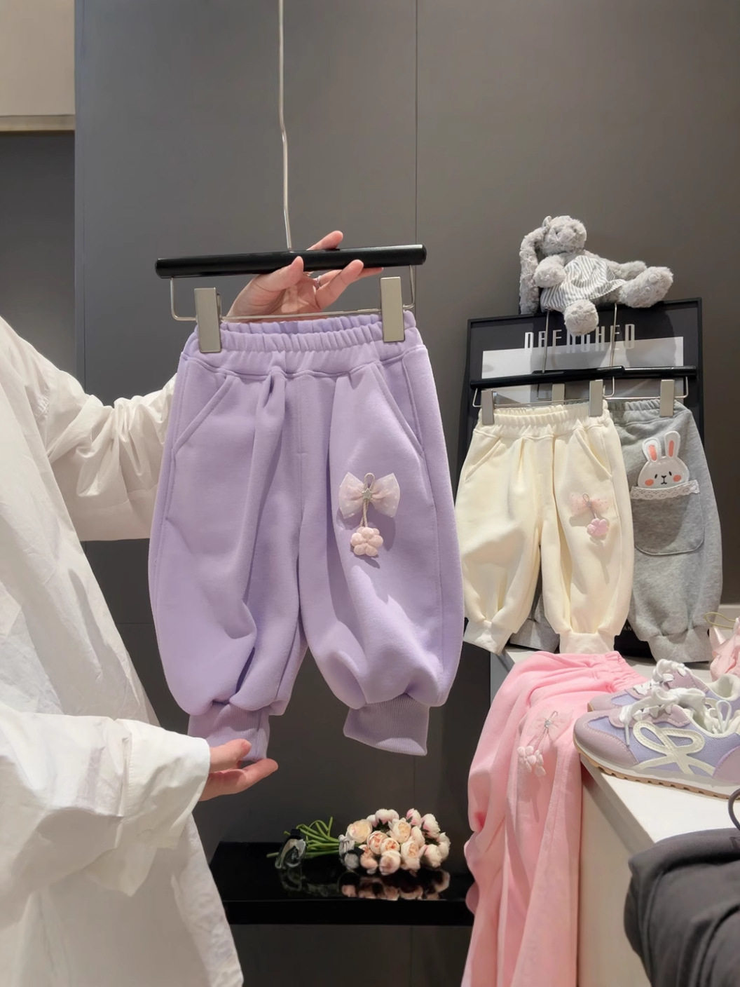 Baby Girl Sports Pants, New Spring Style, Versatile Casual Trousers for Big Girls, Infant Outerwear Long Pants