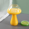 Ins Creative and Unique Mushroom Glass Cup Ktv Bar Cocktail Cup Trendy Juice Drink Milk Tea Mushroom Cup