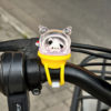 Cute pet car ornaments electric car helmet bicycle motorcycle tram cute healing trinkets straps