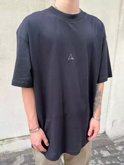 26 Spring/Summer Roa Japanese-Style Outdoor Functional Loose-Fitting Small Logo Pure Cotton Quick-Dry Short-Sleeve T-Shirt Unisex Crew Neck Top