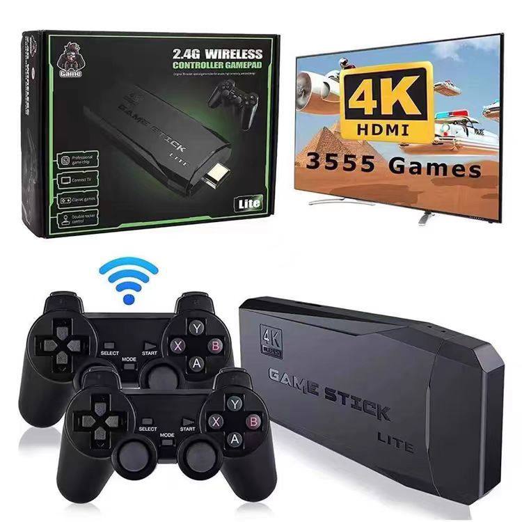 2.4G game console gamepad one drag two wireless handle for TV set-top box pc computer