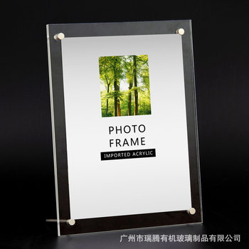 Explosive acrylic photo frame A4 authorization certificate medal award frame Crystal photo frame table A3 business license frame