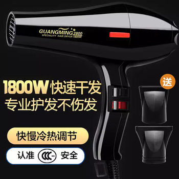 Bright hair dryer RCT2800 hot and cold air high power 1800W household hair salon Barber shop constant temperature hair dryer
