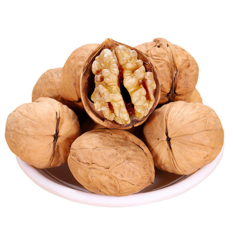 New Xinjiang Paper-Skinned Walnuts Wholesale Aksu Raw Walnuts 185 Walnuts Xinjiang Specialty Original Thin-Skinned Walnuts
