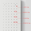 Desktop Pegboard Vertical Storage Rack Metal Hanging Desk Organizer Display Rack Free-Standing Desktop Storage