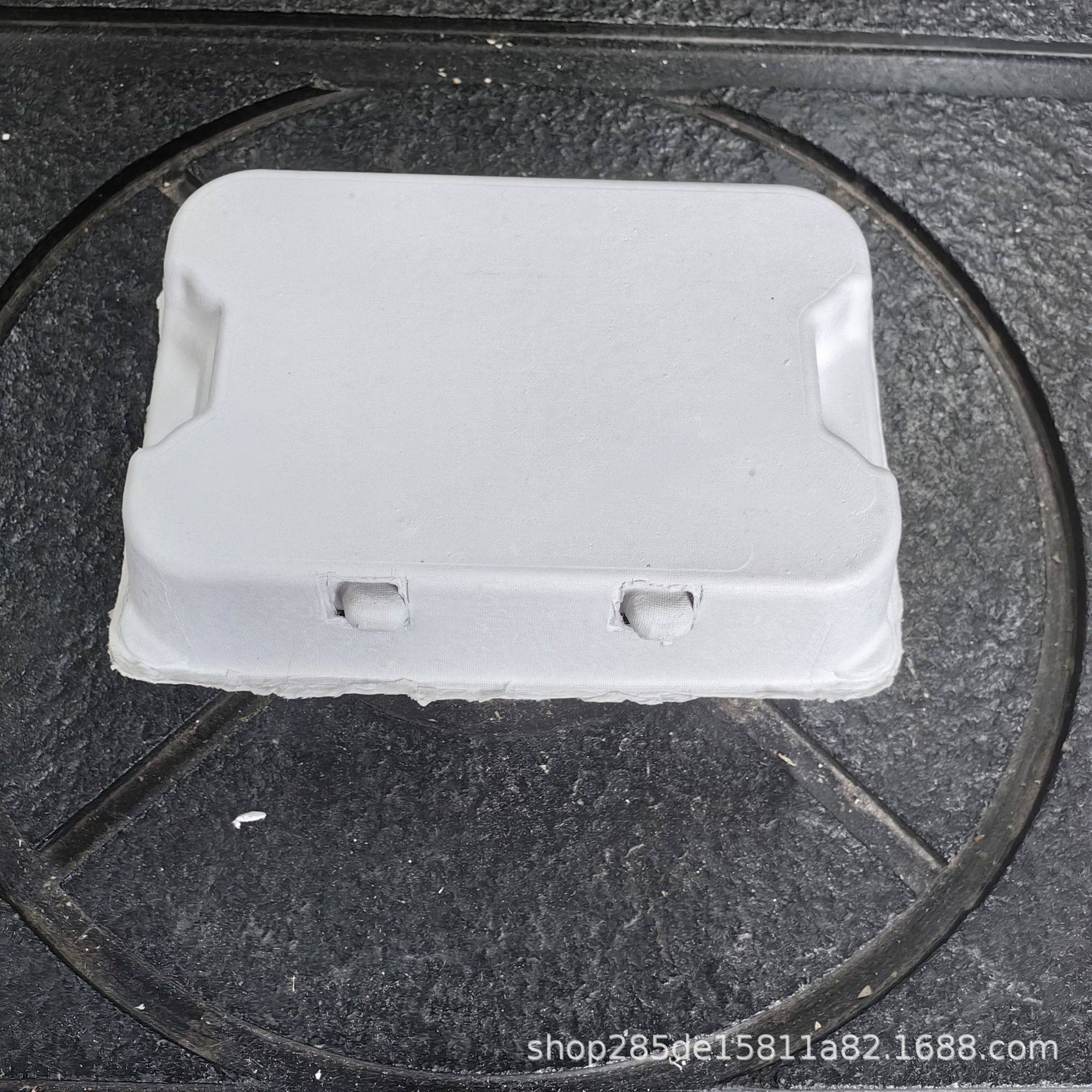 Environmentally Friendly Biodegradable Paper Pulp Molded Egg Boxes, Duck Egg and Goose Egg Boxes, Factory Direct Sales, 6-Piece Egg Container Paper Tray