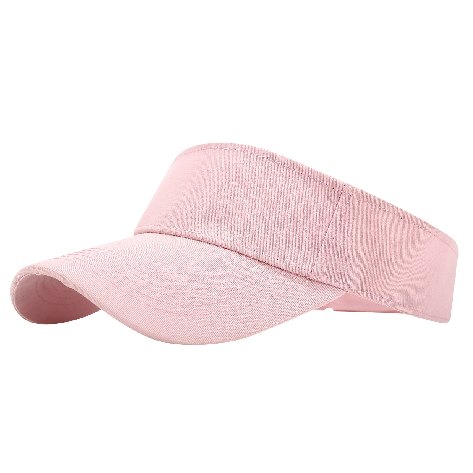 全棉空顶帽成人儿童户外运动遮阳帽团体活动防晒帽印制logo广告帽