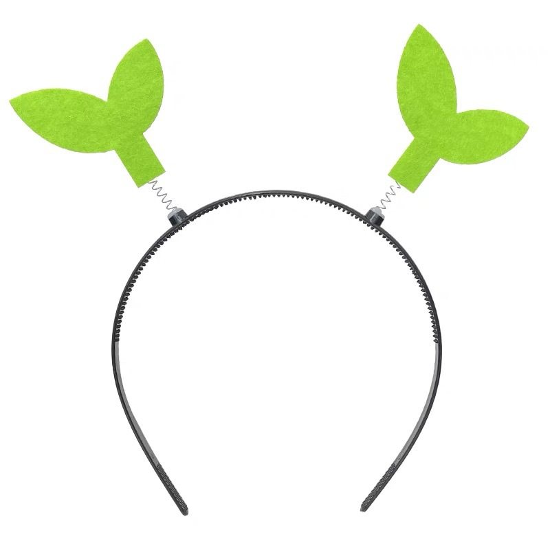 Cute cartoon star Smiley face headband lobster crab headband sapling bean sprout bean sprout hairpin sunflower headdress female