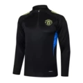 B2538# 25/26 Half Zip Manchester United Black