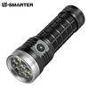 Cross-border outdoor camping flashlight multifunctional Camping Fishing light highlight long endurance 8-hole flashlight