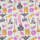 Внешняя торговля тонкая хлопчатобумажная ткань однотонного переплетения в скандинавском стиле с принтом принцессы из мультфильма ручной работы DIY clothing dress mosquito pants mini 23