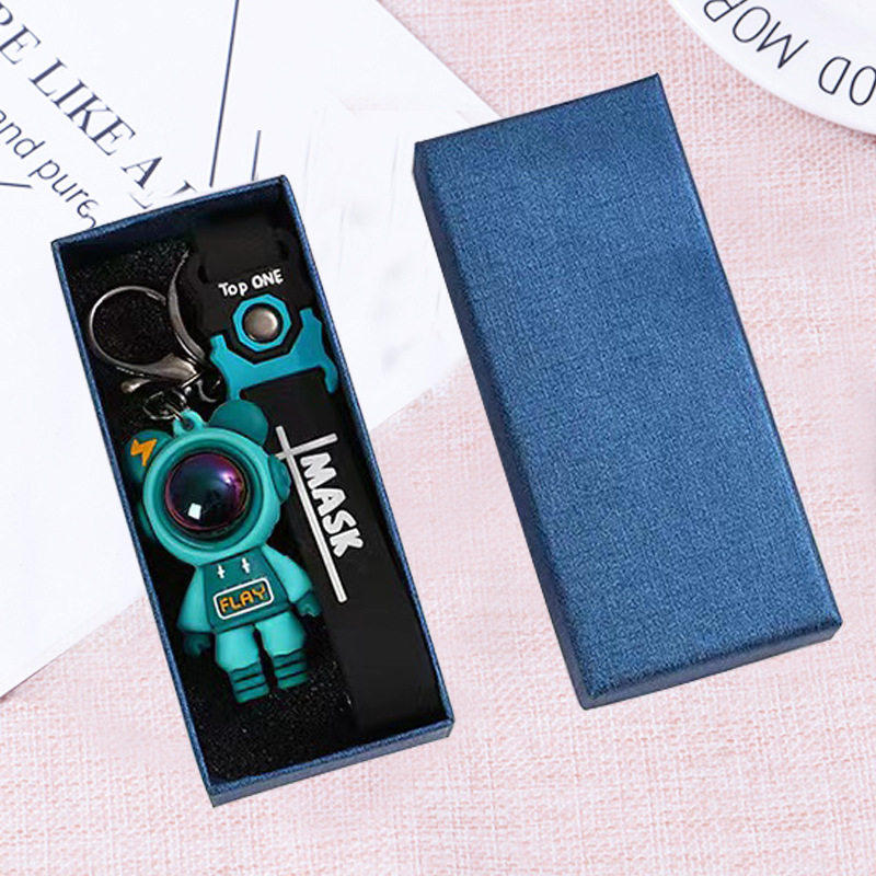 Factory supply key chain packaging box car key gift box rectangular heaven and earth cover paper box spot wholesale