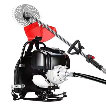 140F backpack four-stroke lawn mower GX35 gasoline brush cutter high-power lawn mower multifunctional lawn mower