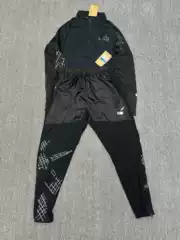2025 New Cross-Border Model Quick-Dry Long-Sleeve Half-Zip Stand Collar Outdoor Sports Casual Set Breathable Pants Trendy