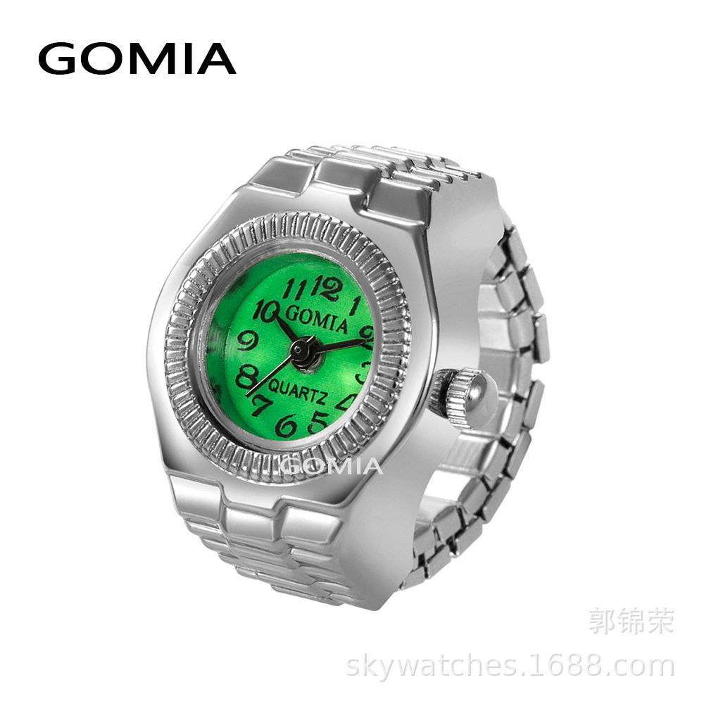 wish/速卖通/EB热销铆钉桃心复古八角戒指表爆款推荐手表批发