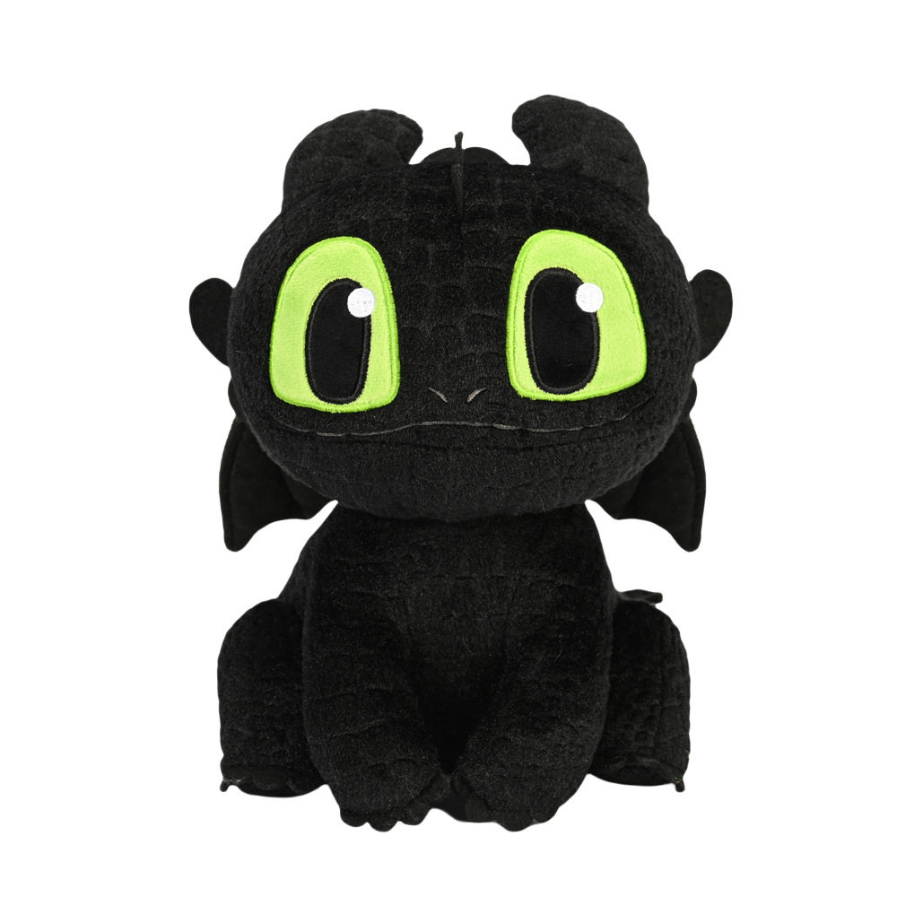 正版环球影城驯龙高手无牙仔玩偶挂件夜煞光煞毛绒玩具书包挂饰