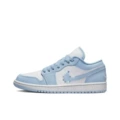 AJ1 Low - White Blue Ether Blue