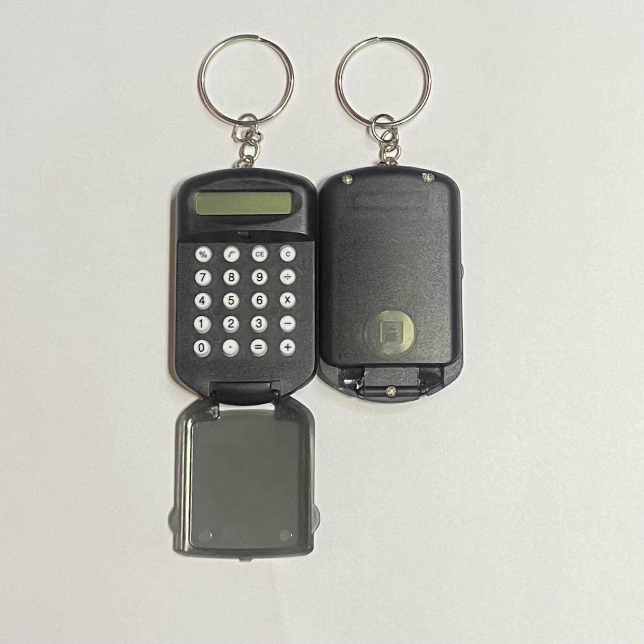 爆款批发新奇特可爱迷你透明翻盖计算器便捷式随身学生计算机礼品