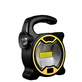 Cross-border new portable lamp camping lighting lamp bright flashlight tent lamp 3AAA5 battery cob work lamp