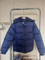 Blue cotton coat