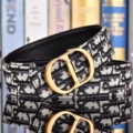 Black cloth gold buckle cd