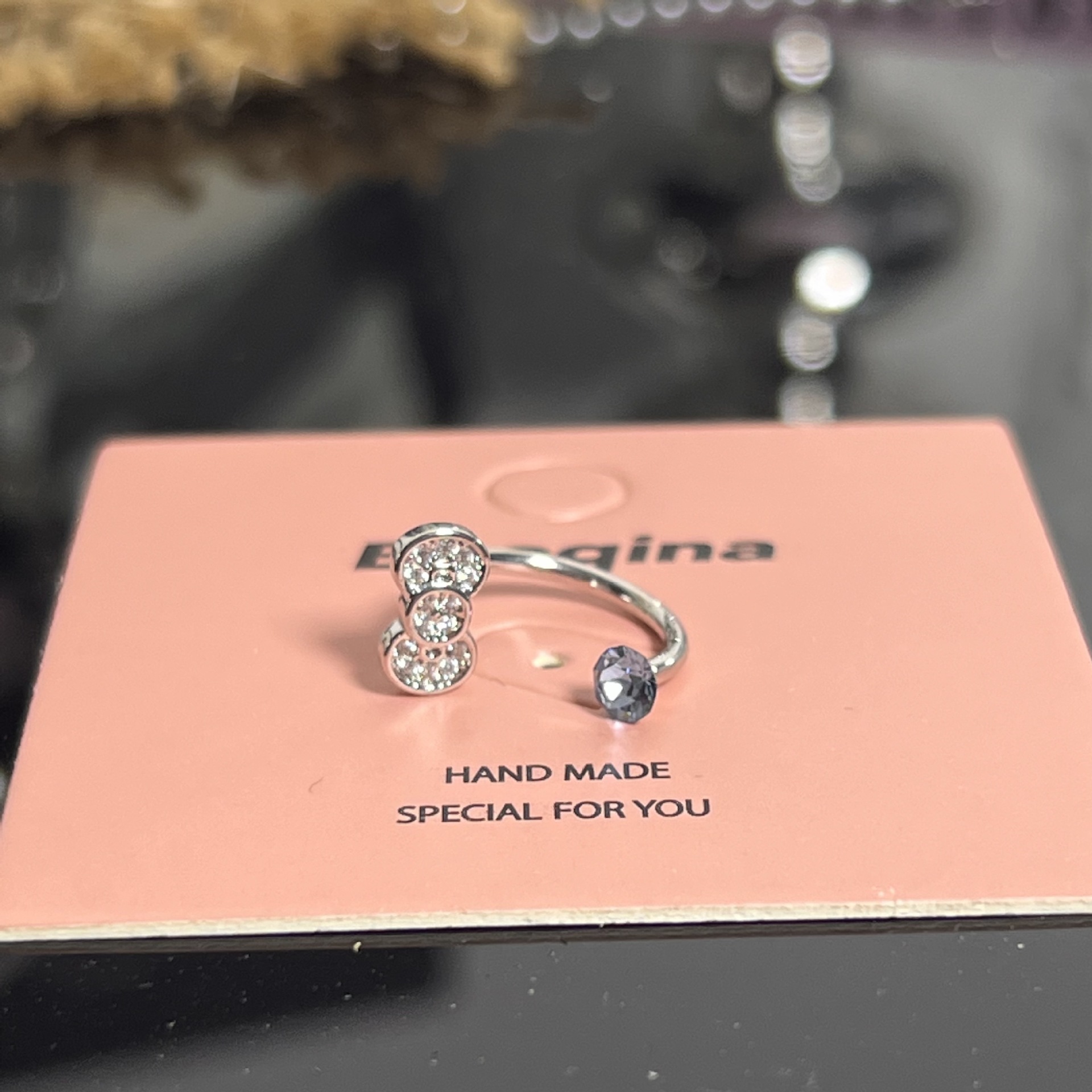 991ブルー+ボウタイホースシューリング(シングル)