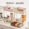 Cosmetics Storage Box Desktop Drawer-Type Storage Rack Dormitory Desk Stationery Organizer Table Sundry Storage Rack